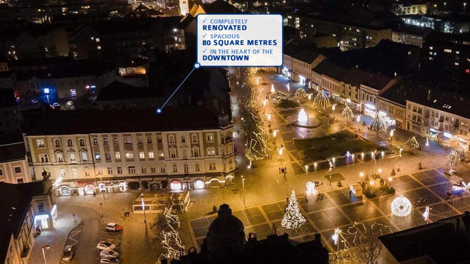 Square 16 Apartman - Absolutely Central Location With Self Check In Szombathely Eksteriør billede